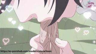 hot wife sucks her husband - cutecartoon