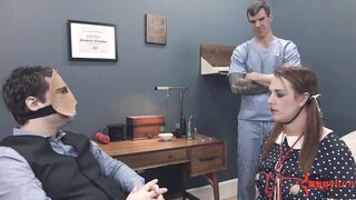 Throat fucked sub hottie Alisha Adams