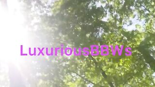 Pawg BBW FUCKS BIG BLACK BBC ON THE TRAIL