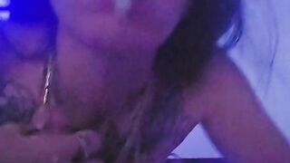 Hot milf get her mouth filled with cum