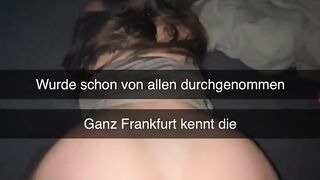 Frankfurter Türkin wird hemmungslos im Hotel gefickt auf Snapchat