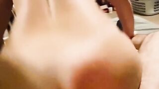 Hot Tinder Virgin Rides Like Slut