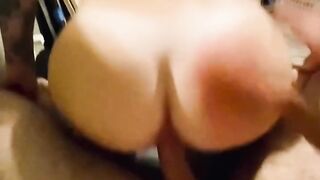 Hot Tinder Virgin Rides Like Slut