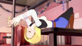 ANDROID 18 SEX FOR MONEY MR ROSHI DRAGON BALL Z