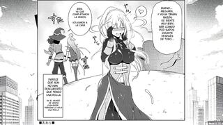 Konosuba Hentai - Depraved Darkness Cums Inside a Toad - Porn Manga