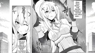 Konosuba Hentai - Depraved Darkness Cums Inside a Toad - Porn Manga