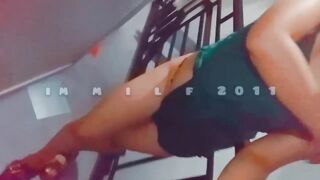 walking naked outside almost caught