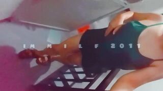 walking naked outside almost caught