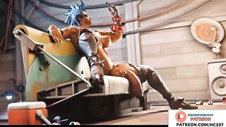 MEI HARD FUCKED BY FUTANARI IN GYM AND GETTING BIGGEST CREAMPIE | OVERWATCH FUTA HENTAI ANIMATION