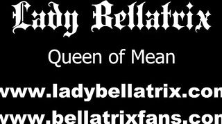 Teased by Sheer Black Pantyhose - Lady Bellatrix in nylon fetish femdom pov