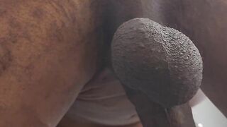 butt plug diamond jerking off ebony