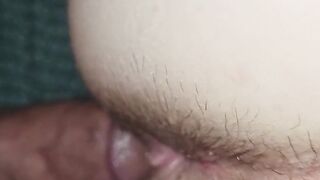 Bbw wet pussy filled from behind