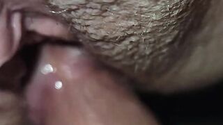 Bbw wet pussy filled from behind