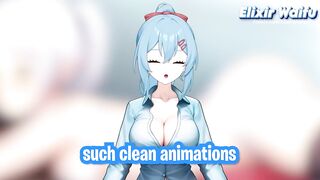 VTUBER HENTAI Reacts! Frieren Animation by Kimoshi