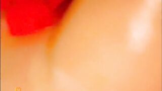 Dumb Girl Ahegao and Playing with myself in the Shower Compilation