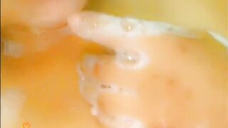 Dumb Girl Ahegao and Playing with myself in the Shower Compilation