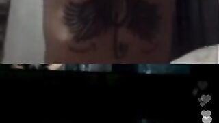 Mujer Hermosa Tatuada Desnudandose a Cambio De Seguidores En Instagram