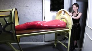 Femdom Iron Lung Vacuum Sack