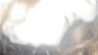 Fuck outside while travel in spain