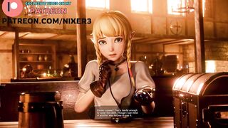 CUTE ELF FUCKING HENTAI STORY 60 FPS HIGH QUALITY 3D