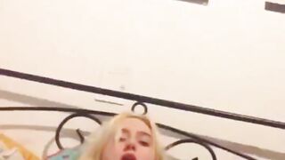 Blonde horny banana bitch ???? - Joyliii