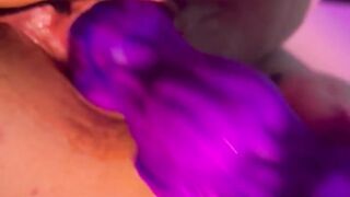 Amateur BBW Fucking Herself With A Bad Dragon Dildo