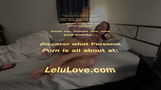 Big tits babe "I think I need to take this pussy to bed" pussy fart surprise queef - Lelu Love