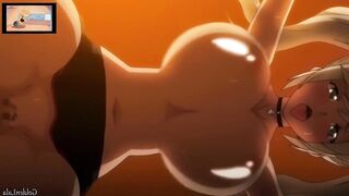 My ex-girlfriend and my big cock in 4K UNCENSORED HENTAI