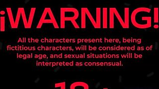 Follandole la boca animacion 3d