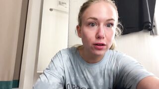 almost caught fucking my creamy pussy at h&m