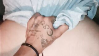 Thick latina Kazv22 gets her ass clapped good