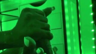 Hope my wife don’t see this, my Haitian foot model giving me a FootJob & handjob