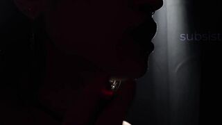 Exhaling in the shadows | Smoking Astrid