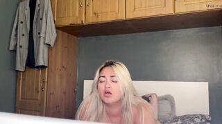 Dirty Talking British BBW Wife Reverse Cowgirl