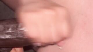 Juicy sensual oiled handjob