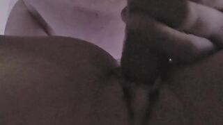 POV Amateur fast doggy fuck with dripping creampie and loud moaning orgasm