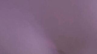 POV Amateur fast doggy fuck with dripping creampie and loud moaning orgasm