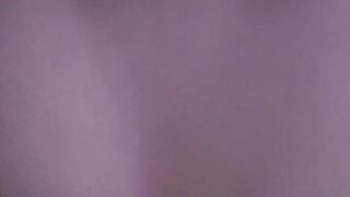 POV Amateur fast doggy fuck with dripping creampie and loud moaning orgasm