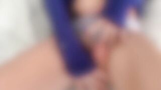 Double Cumshot From Pussy Rubbing On Panties