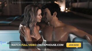 AWAM #44. Having night in jacuzzi and hot fuck