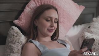 Cute Laney Grey has the hots for her sexy roommate Octavia Red