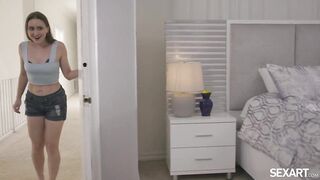 Cute Laney Grey has the hots for her sexy roommate Octavia Red