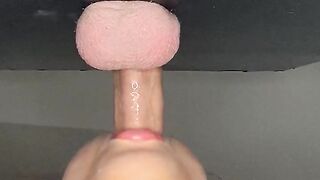 No Hands POV Gloryhole Blowjobs