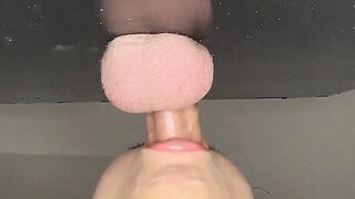 No Hands POV Gloryhole Blowjobs
