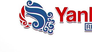 YANKS - Horny redhead masturbates her wet pussy with a vibrator