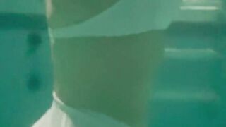 Sexy Girl Dancing Under the Water