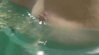 Sexy Girl Dancing Under the Water