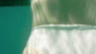 Sexy Girl Dancing Under the Water