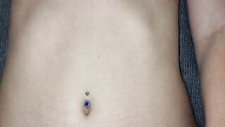 Tight wet teen pussy for breakfast