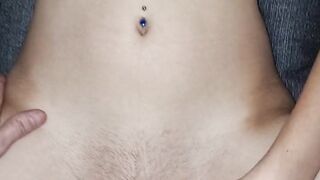 Tight wet teen pussy for breakfast